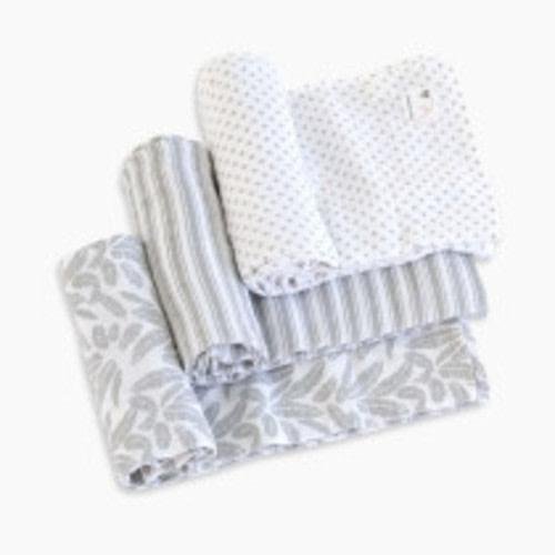 Burt's Bees Baby Organic Cotton Muslin Swaddle Blankets (3 Pack) - Dottie Bee