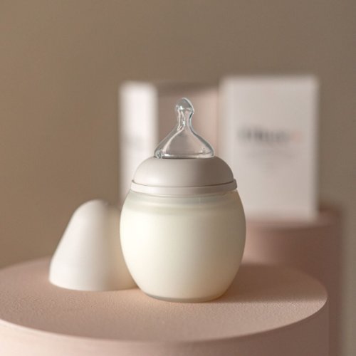 Élhée birth and breastfeeding bottle - Sand 150 ml