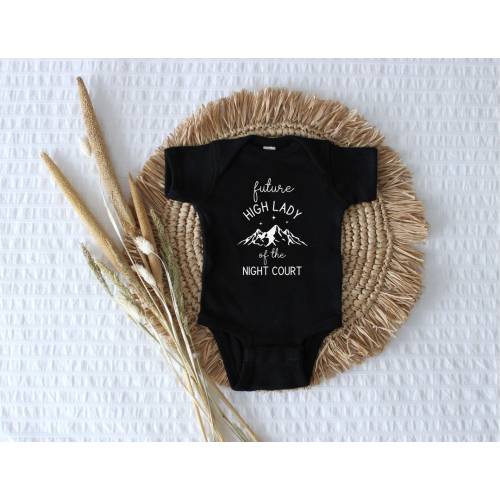 Future High Lady Baby Bodysuit, ACOTAR Baby Blanket, Sarah J Maas Merch, Velaris Baby, Bookish For Baby, Feyre And Rhysand, TOG Merch