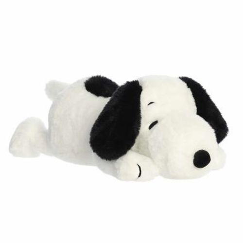 Aurora Large Huggable Snoopy Peanuts Adorable Stuffed Animal White 17.5"