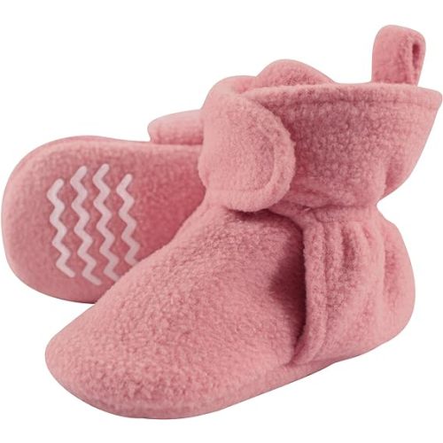 Hudson Baby Unisex-Baby Cozy Fleece BootiesSlipper Sock