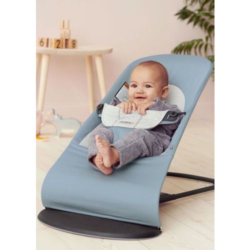 BabyBjörn Bouncer Balance Soft - Blue/Gray