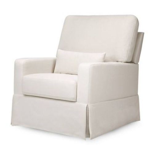 Namesake Crawford Pillowback Comfort Swivel Glider - Performance Cream Eco-weave
