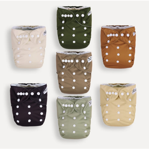 Nora’s Nursery Pocket Cloth Diapers “Down to Earth”