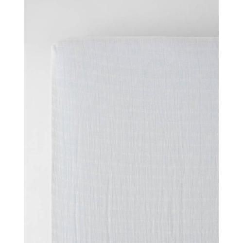 Cotton Muslin Crib Sheet - White– Little Unicorn USA