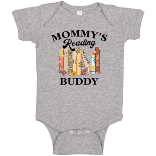 Mommy's Reading Buddy Baby One Piece Or Toddler T-Shirt for Reading Baby