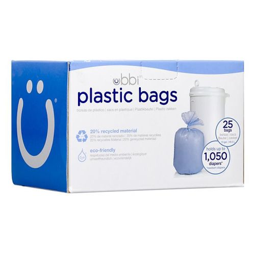 Ubbi® Diaper Pail 75-Count Value Pack Plastic Bags