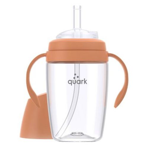 Quark Buubibottle Silicone Sip - Orange - 8 Fl Oz