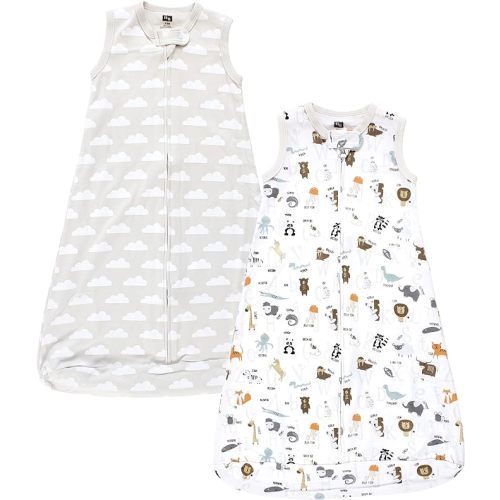 Hudson Baby Unisex Baby Interlock Cotton Sleeveless Sleeping Bag