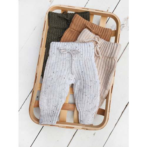 Chunky Braided PANTS – Olive and Cradle