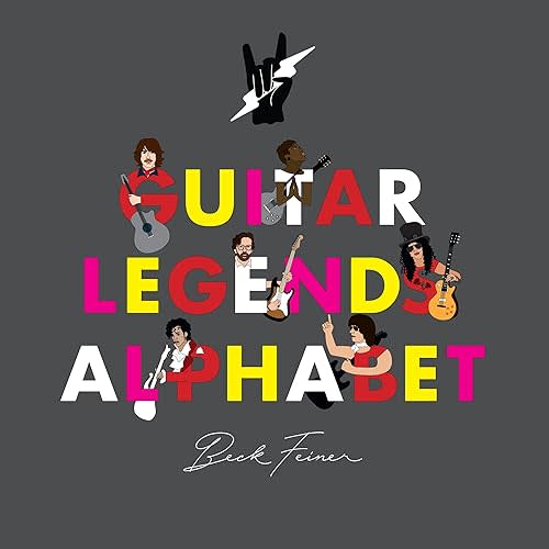 Guitar Legends Alphabet Hardcover – Picture Book