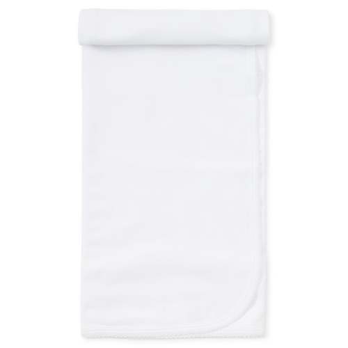 White Kissy Basics Blanket