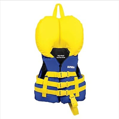 Airhead Infant's General Purpose Life Jacket, Coast Guard Approved, 15-30 lbs