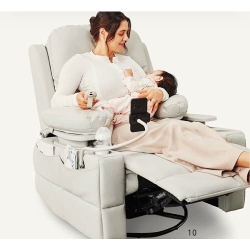 Rocking Nursery Chair for Breastfeeding – MAMAZING