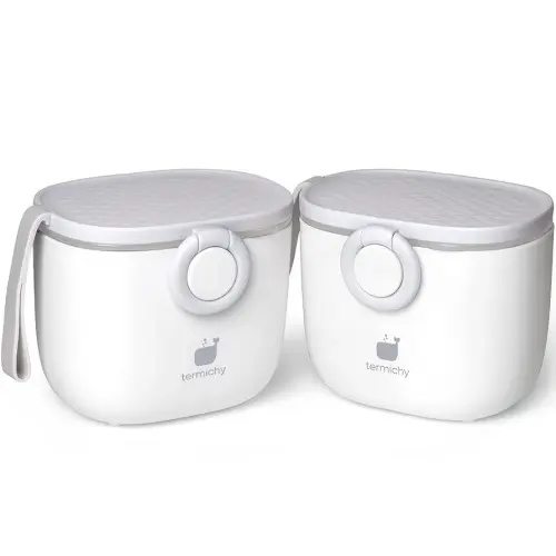 Termichy Baby Formula Dispenser, Portable Formula Dispenser Container with Scoop and Carry Handle for Travel Outdoor Activities for Baby Infant, 500ml