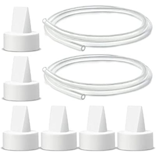 Replacement Tubing and Duckbill Valve Compatible with Spectra S1 Spectra S2 Spectra 9 Plus Replace Spectra Tubing Avent Tubing Ameda Tubing Not Original Spectra Pump Parts, Made by Maymom