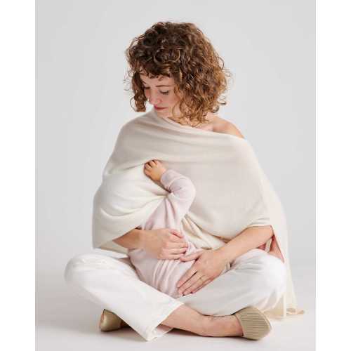 Mongolian Cashmere Nursing Shawl