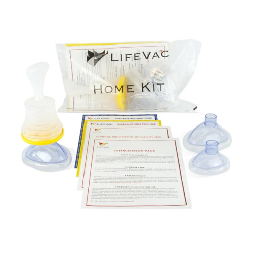 LifeVac Home Kit - Portable Suction Rescue Device, First Aid Kit for Kids and Adults, Portable Airway Suction Device for Children and Adults
