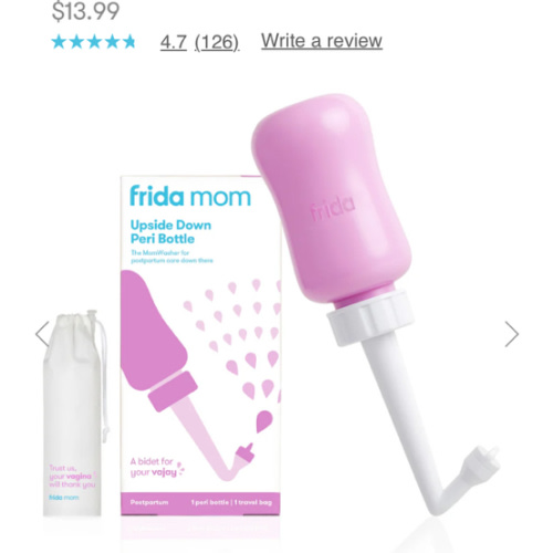 Upside Down Peri Bottle – Frida | The fuss stops here.