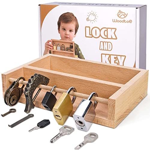Montessori Lock and Key Set