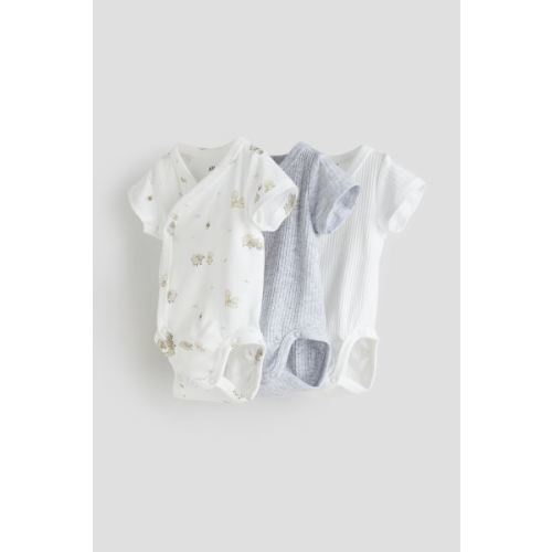 3-pack Wrapover Bodysuits