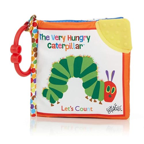 Let's Count Soft Book - World of Eric Carle The Very Hungry Caterpillar Baby Teething Crinkle Book