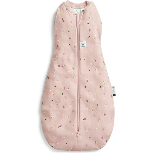 ergoPouch 0.2 TOG Organic Cotton Cocoon Swaddle Sack, Daisies