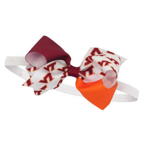 Virginia Tech Baby Color Block Bow Headband – Campus Emporium