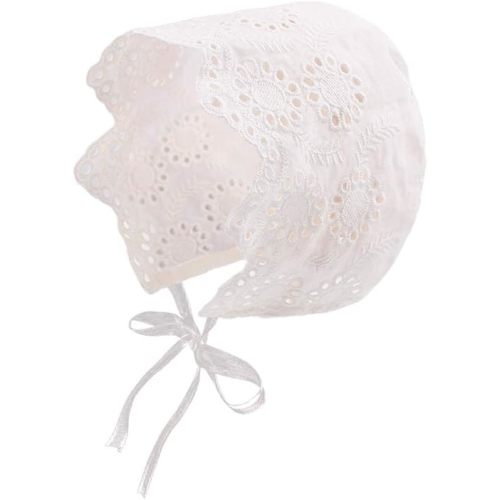 Baby Girl Bonnet Eyelet Lace