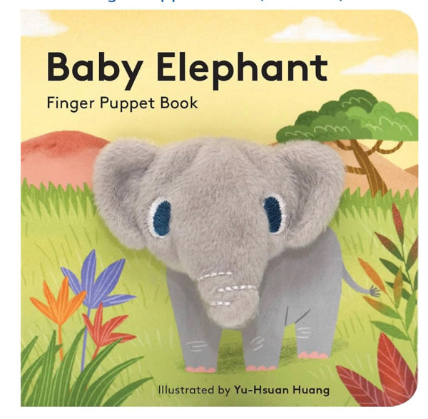 Baby Elephant: Finger Puppet Book: (Finger Puppet Book for Toddlers and Babies, Baby Books for First Year, Animal Finger Puppets) (Baby Animal Finger Puppets, 3)