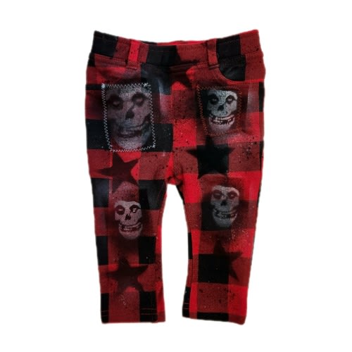 Baby punk rock pants- size 6-12 months