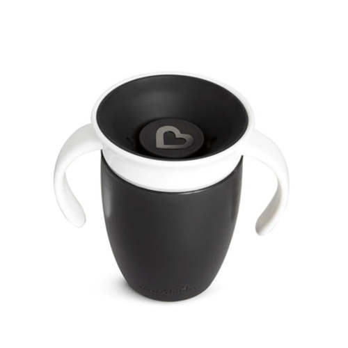 Miracle® 360° Black & White Trainer Cup, 7oz, 2pk