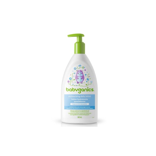 babyganics Moisturizing Daily Lotion Fragrance Free 502 mL