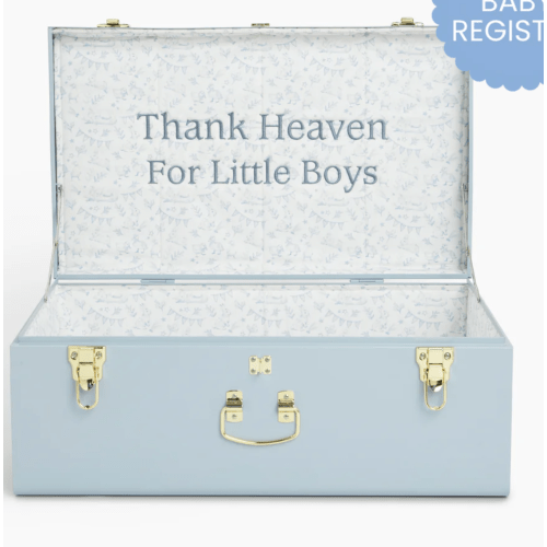 Quick Ship 'Thank Heaven' Grand Baby Trunk | Petite Keep