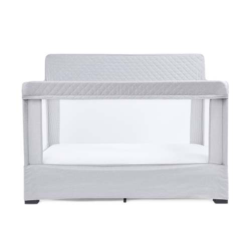 Baby Delight Lunaire Full-Size Mesh Crib & Playard - Driftwood Grey