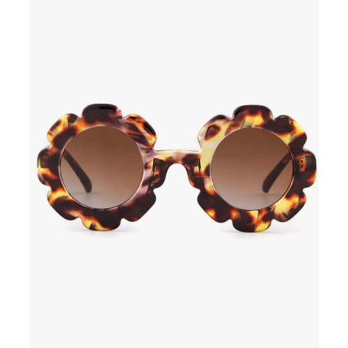 Flower Sunnies in Brown | Reverie Threads
