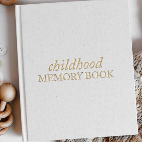 Childhood Memory Book - CREAM