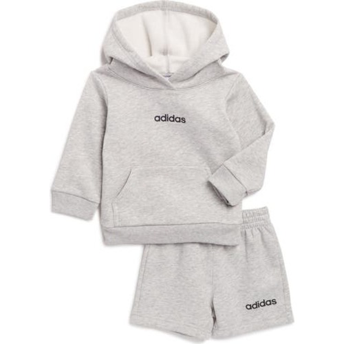 Fleece Hoodie & Shorts Set