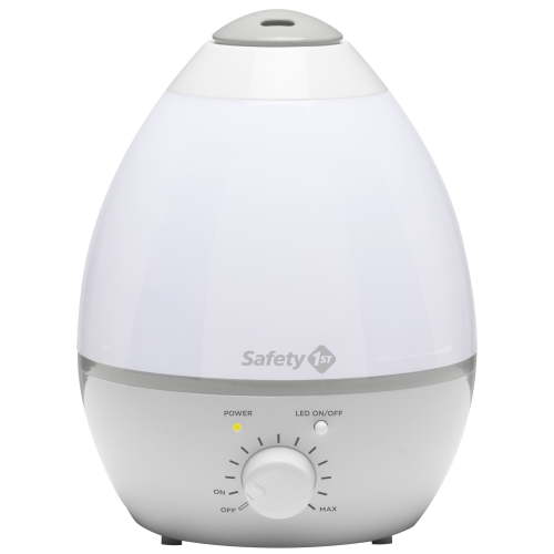 Safety 1st Rest Easy Ultrasonic Cool Mist 3-in-1 Humidifier, Grey