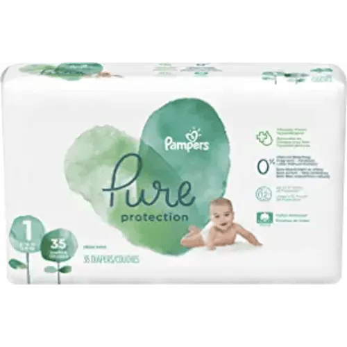  Diapers Size 3, 27 Count - Pampers Pure Protection Disposable  Baby Diapers, Hypoallergenic and Unscented Protection, Mega Pack (Old  Version) : Baby