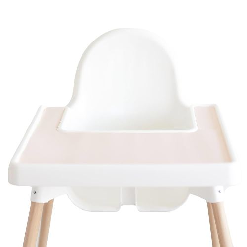 Yeah Baby Goods Placemats Compatible with The IKEA Antilop Highchair (Blushing Beige) - Food-Grade Silicone Highchair Tray Mat – Easy to Clean, High Chair Accessory