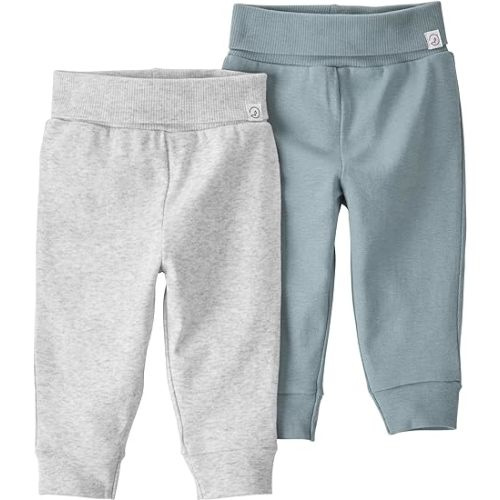 little planet by carter's Baby 2-Pack Joggers Made with Organic Cotton