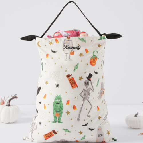 Personalized Glow-in-the-Dark Pillowcase Treat Bag