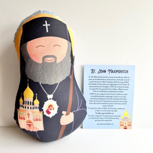 St. John Maximovitch Snuggly Saints Doll — Draw Near Designs