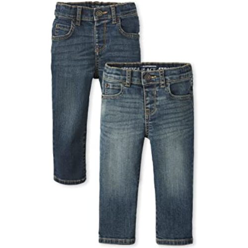 The Children's Place Baby Boys' and Toddler Straight Leg Jeans