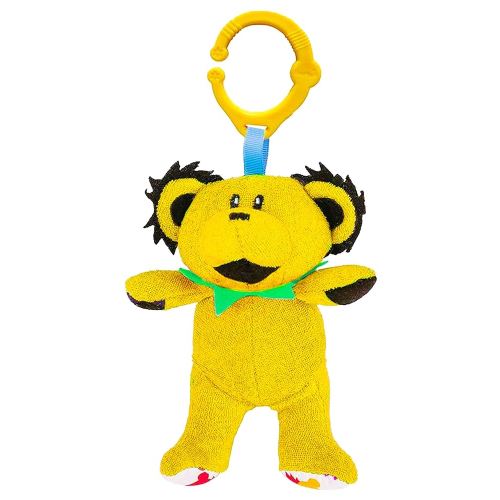 Grateful Dead Dancing Bear, Infant, Interactive Plush Toy & Rattle by daphyls