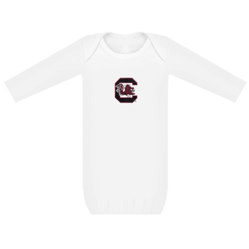 South Carolina Gamecocks Lap Shoulder Gown | College Baby