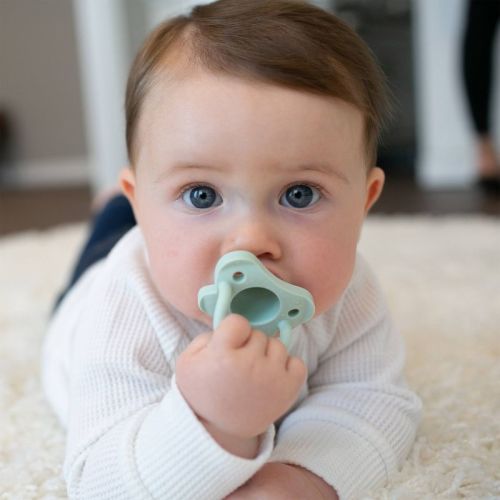 Dr. Brown's Happypaci One-piece (3 Pack) | Green/Cream/Gray