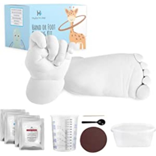 Hula Home Baby Keepsake Hands Casting Kit | Plaster Hand Molding Kit for Infant Hand & Foot Mold | Hand Mold Sculpture Kit for Newborns, Toddlers, Babies | Baby Gifts