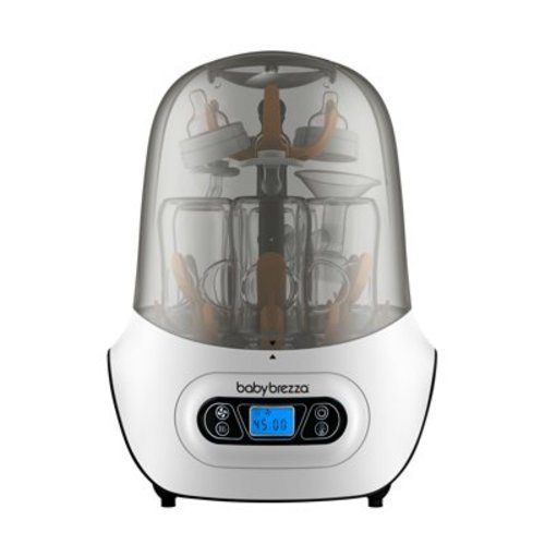 Baby Brezza 4-in-1 Bottle Sterilizer and Dryer, Electric Steam Sterilization for Newborn Feeding Accessories